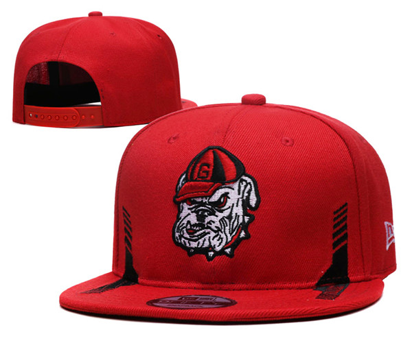 Georgia Bulldogs Stitched Snapback Hats 003